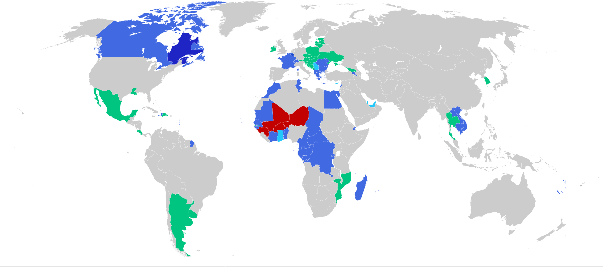 French-speaking countries